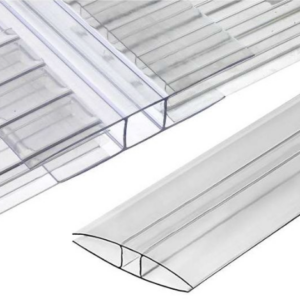 Polycarbonate coupling profile - strong and durable connection for polycarbonate sheets.