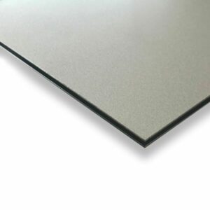 Aluminium composite sheet Butler Finish - high-quality sheet with a stylish matt metallic finish.