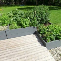 Ecoplanc plastic boards, durable and maintenance-free solution for garden and building applications."