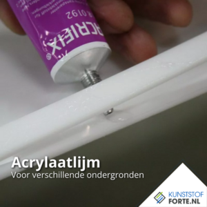 Acrifix 192 glue for plexiglass and acrylic, clear and durable bonds.