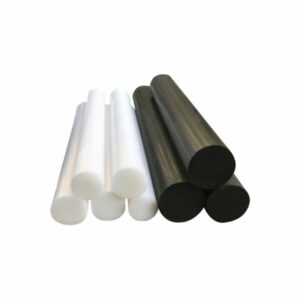 POM-C Rods with a smooth surface, suitable for mechanical applications.