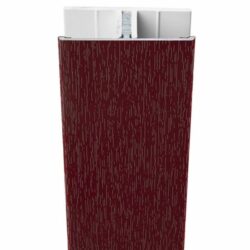 Protex Coupling profile in Wine Red (RAL 3005), ideal for a stylish and sturdy connection of facade panels.