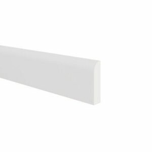 Full foam finishing skirting in a sleek finish for floor and wall applications.