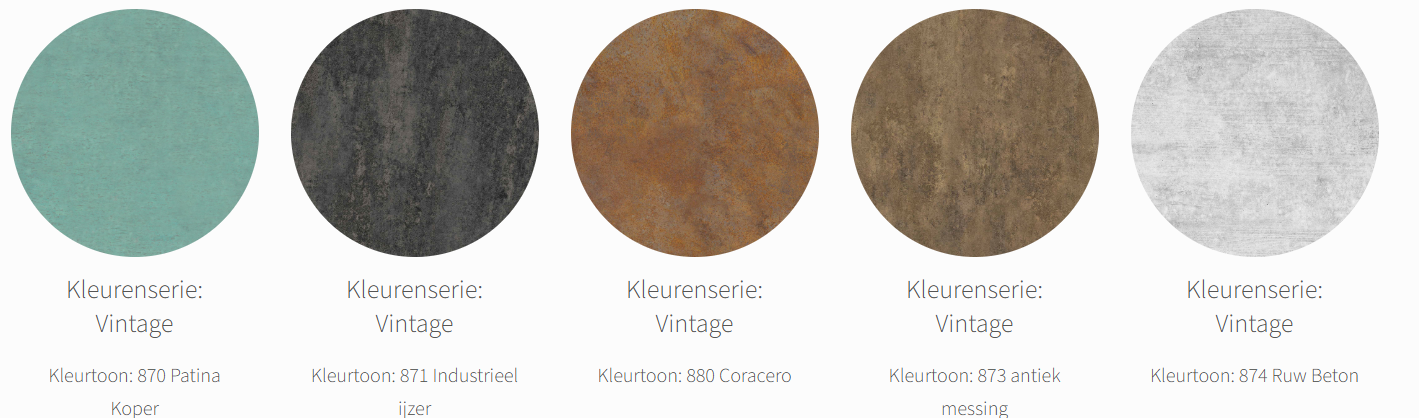 Alucobond Vintage plaatmateriaal met een karakteristieke verweerde uitstraling, ideaal voor creatieve geveltoepassingen.