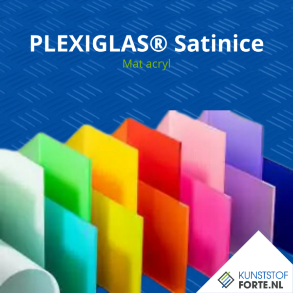 Plexiglas satin, translucent, matt surface for decorative and functional applications.