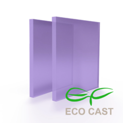 Plexiglas sheet in satin purple, ideal for a stylish and unique colour accent.